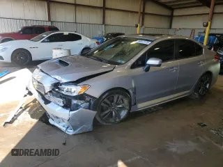 2017 Subaru WRX Premium с VIN JF1VA1E6XH9802803, выставлен на аукционе Copart как лот 56047175 с пробегом 48 597 миль миль и Списание • Salvage title. История ставок и продаж доступна на DreamBid. Изображение 1.