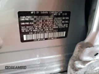 2021 Subaru Forester Touring with VIN JF2SKAXC8MH461092, listed as a Copart auction lot 63675875 with 26,720 mi miles and Salvage title. Bid and sale history available at DreamBid. Image 13.