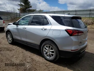 2022 Chevrolet Equinox LT with VIN 3GNAXKEV7NS104735, listed as a Copart auction lot 52773035 with 27,331 mi miles and Clean Title. Bid and sale history available at DreamBid. Image 2.