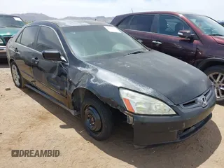 2004 Honda Accord LX z VIN 1HGCM56374A173306, wystawiony jako IAAI lot #42382901 z przebiegiem Nie podano mil oraz . Historia ofert i sprzedaży dostępna na DreamBid. Obrazek 1.