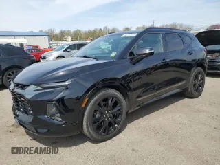 2019 Chevrolet Blazer RS with VIN 3GNKBJRS2KS565866, listed as a Copart auction lot 53720125 with 88,955 mi miles and Salvage Title. Bid and sale history available at DreamBid. Image 1.
