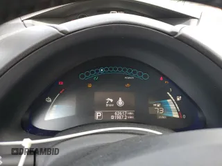 2015 Nissan LEAF S with VIN 1N4AZ0CP7FC330279, listed as a Copart auction lot 51583175 with 62,617 mi miles and Salvage Title. Bid and sale history available at DreamBid. Image 9.