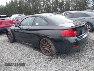 2015 BMW 2 Series M235i with VIN WBA1J7C55FV358527, listed as a IAAI auction lot 41839031 with 81,900 mi miles and . Bid and sale history available at carsss.com. Image 3.