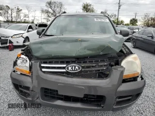 2005 Kia Sportage LX with VIN KNDJF723657074234, listed as a Copart auction lot 86792794 with 97,548 mi miles and Salvage Title. Bid and sale history available at carsss.com. Image 5.