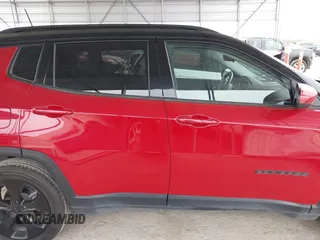 2020 Jeep Compass Latitude with VIN 3C4NJCBBXLT147596, listed as a IAAI auction lot 41382747 with 50,572 mi miles and . Bid and sale history available at DreamBid. Image 13.