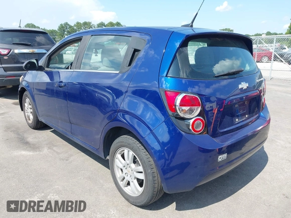 2012 Chevrolet Sonic LT with VIN 1G1JC6SB4C4188119, listed as a IAAI auction lot 42616201 with 70,675 mi miles and . Bid and sale history available at DreamBid. Image 3.