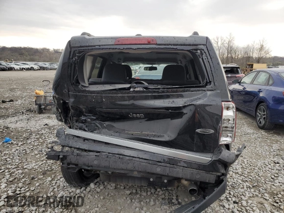 2017 Jeep Patriot Sport SE with VIN 1C4NJPBA2HD201761, listed as a Copart auction lot 50218735 with 125,226 mi miles and Salvage Title. Bid and sale history available at carsss.com. Image 6.