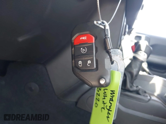 2024 Jeep Wrangler Sahara with VIN 1C4RJXP64RW225507, listed as a IAAI auction lot 42245973 with 45,984 mi miles and . Bid and sale history available at DreamBid. Image 11.