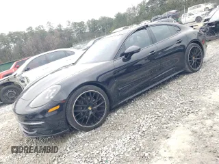 2018 Porsche Panamera with VIN WP0AA2A76JL101651, listed as a Copart auction lot 45750785 with 80,342 mi miles and Salvage Title. Bid and sale history available at DreamBid. Image 1.