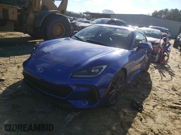 2022 Subaru BRZ Limited with VIN JF1ZDBF17N8702922, listed as a Copart auction lot 72424712 with 8,762 mi miles and . Bid and sale history available at DreamBid. Image 1.