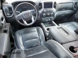 2020 GMC Sierra 1500 SLT with VIN 3GTP8DED9LG292449, listed as a Copart auction lot 55072415 with 134,040 mi miles and Salvage title. Bid and sale history available at DreamBid. Image 8.