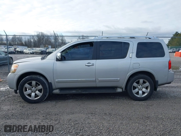 2011 Nissan Armada Platinum z VIN 5N1AA0NC2BN615574, wystawiony jako IAAI lot #41222471 z przebiegiem 340 803 mil mil oraz . Historia ofert i sprzedaży dostępna na DreamBid. Obrazek 14.