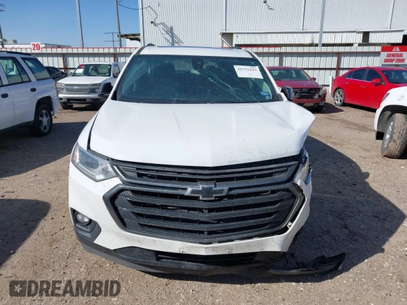 2019 Chevrolet Traverse Premier with VIN 1GNERKKW9KJ253783, listed as a IAAI auction lot 41723323 with 55,750 mi miles. Bid and sale history available at carsss.com. Image 12.
