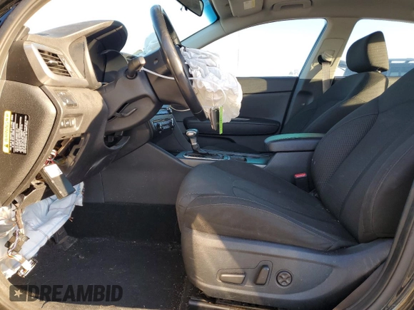 2018 Kia Optima Hybrid Premium with VIN KNAGT4LE1J5021168, listed as a Copart auction lot 84724254 with 84,886 mi miles and Salvage Title. Bid and sale history available at carsss.com. Image 7.