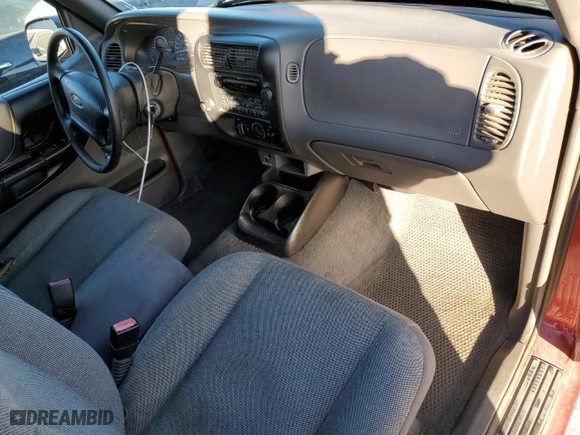 2002 Ford Ranger XL Fleet with VIN 1FTYR44U62TA37293, listed as a Copart auction lot 89411535 with 149,061 mi miles and Salvage Title. Bid and sale history available at carsss.com. Image 8.