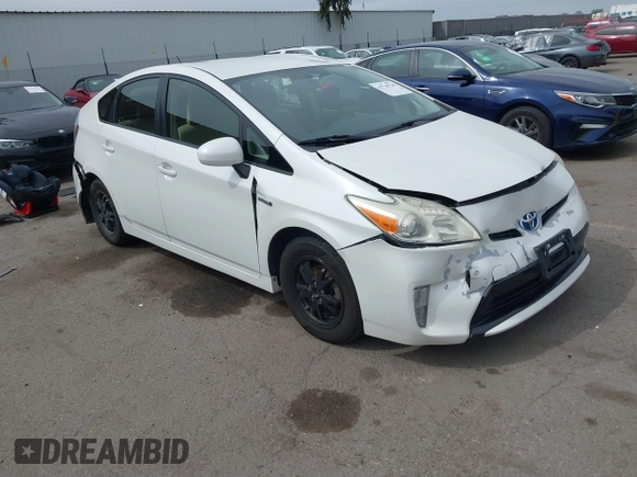 2012 Toyota Prius One z VIN JTDKN3DU4C5517527, wystawiony jako IAAI lot #41730738 z przebiegiem 146 069 mil mil oraz . Historia ofert i sprzedaży dostępna na DreamBid. Obrazek 1.