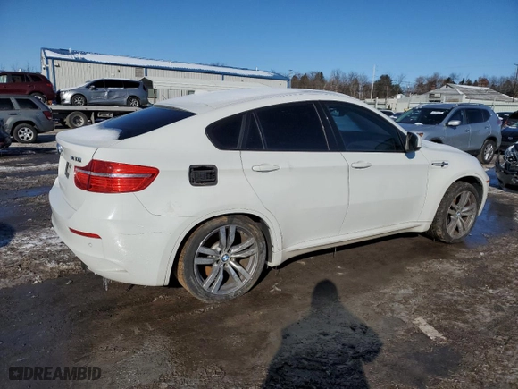 2012 BMW X6 M with VIN 5YMGZ0C56CLL29503, listed as a Copart auction lot 89285075 with 0 mi miles and Salvage Title. Bid and sale history available at carsss.com. Image 3.