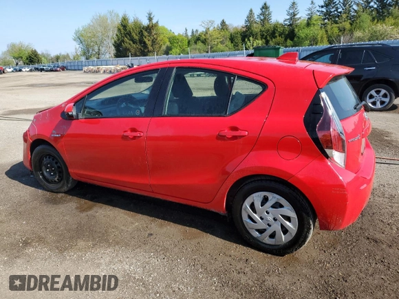 2016 Toyota Prius One z VIN JTDKDTB33G1124984, wystawiony jako Copart lot #57396855 z przebiegiem 118 851 mil mil oraz Szkoda całkowita • Salvage title. Historia ofert i sprzedaży dostępna na DreamBid. Obrazek 2.