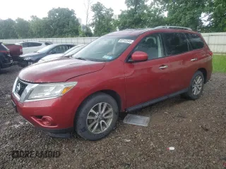 2013 Nissan Pathfinder SL with VIN 5N1AR2MM3DC617654, listed as a Copart auction lot 63143545 with 119,359 mi miles and Clean title. Bid and sale history available at DreamBid. Image 1.