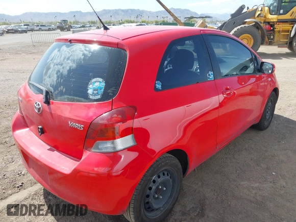 2010 Toyota Yaris with VIN JTDJT4K32A5318619, listed as a IAAI auction lot 41949602 with 134,614 mi miles. Bid and sale history available at carsss.com. Image 4.