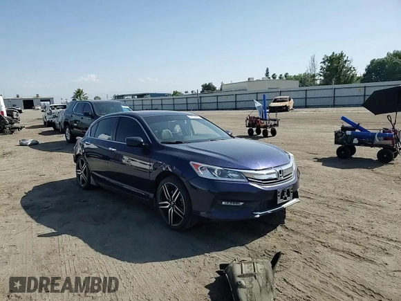 2016 Honda Accord Sport with VIN 1HGCR2F53GA079414, listed as a Copart auction lot 59624095 with 106,583 mi miles and Salvage title. Bid and sale history available at DreamBid. Image 13.