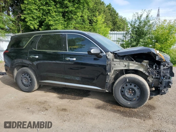 2020 Hyundai Palisade Limited z VIN KM8R5DHE8LU121965, wystawiony jako Copart lot #58702735 z przebiegiem 145 072 mil mil oraz Szkoda całkowita • Salvage title. Historia ofert i sprzedaży dostępna na DreamBid. Obrazek 4.