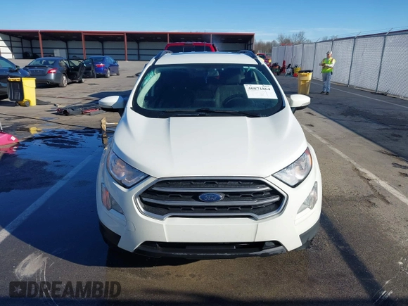 2019 Ford EcoSport SE with VIN MAJ3S2GE2KC252246, listed as a IAAI auction lot 40871864 with 54,329 mi miles and . Bid and sale history available at DreamBid. Image 12.
