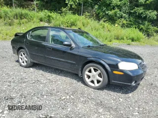 2001 Nissan Maxima SE with VIN JN1CA31D51T826665, listed as a Copart auction lot 63683545 with 95,931 mi miles and Salvage title. Bid and sale history available at DreamBid. Image 4.