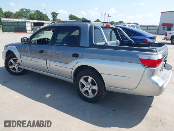 2005 Subaru Baja Special Sports z VIN 4S4BT62C857106636, wystawiony jako IAAI lot #42223563 z przebiegiem 172 642 mil mil oraz . Historia ofert i sprzedaży dostępna na DreamBid. Obrazek 3.
