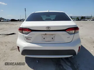 2021 Toyota Corolla LE with VIN 5YFEPMAE0MP171460, listed as a Copart auction lot 51891975 with 61,203 mi miles and Salvage Title. Bid and sale history available at carsss.com. Image 6.