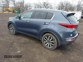 2018 Kia Sportage EX with VIN KNDPNCAC6J7385888, listed as a IAAI auction lot 41875250 with 139,022 mi miles and . Bid and sale history available at carsss.com. Image 3.