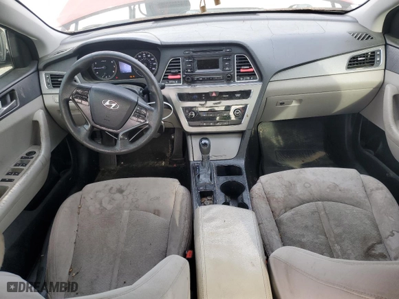 2015 Hyundai Sonata 2.4L SE with VIN 5NPE24AF0FH035921, listed as a Copart auction lot 51865845 with 216,749 mi miles and Clean Title. Bid and sale history available at carsss.com. Image 8.