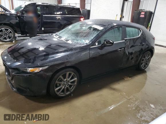 2020 Mazda 3 with VIN JM1BPALM6L1157409, listed as a Copart auction lot 88316725 with 124,313 mi miles and Salvage title. Bid and sale history available at DreamBid. Image 1.