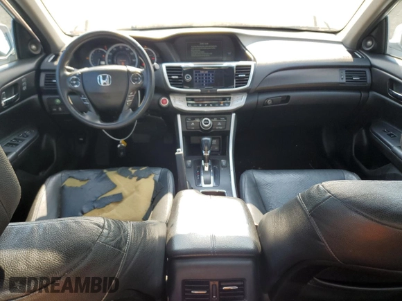 2014 Honda Accord Touring with VIN 1HGCR3F9XEA019863, listed as a Copart auction lot 62746355 with 229,044 mi miles and Salvage title. Bid and sale history available at DreamBid. Image 8.