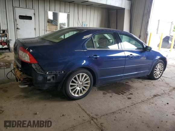 2007 Mercury Milan Premier with VIN 3MEHM08107R603592, listed as a Copart auction lot 62238305 with 109,808 mi miles and Non repairable. Bid and sale history available at DreamBid. Image 3.