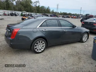 2016 Cadillac CTS RWD with VIN 1G6AP5SX2G0124470, listed as a Copart auction lot 87913695 with 81,272 mi miles and Salvage title. Bid and sale history available at DreamBid. Image 3.