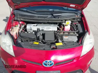 2012 Toyota Prius One with VIN JTDKN3DU1C1595223, listed as a IAAI auction lot 41965656 with 206,767 mi miles. Bid and sale history available at carsss.com. Image 10.