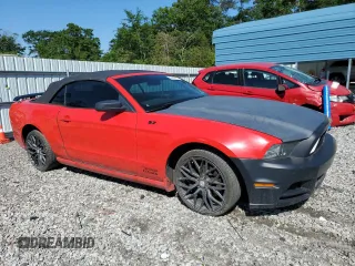 2013 Ford Mustang V6 with VIN 1ZVBP8EM4D5280445, listed as a Copart auction lot 55115015 with 191,611 mi miles and Salvage title. Bid and sale history available at DreamBid. Image 4.