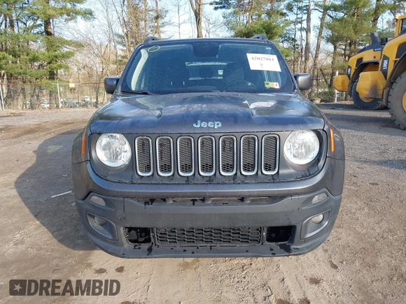 2018 Jeep Renegade Latitude with VIN ZACCJBBB8JPH51136, listed as a IAAI auction lot 42027011 with 65,252 mi miles and . Bid and sale history available at carsss.com. Image 12.