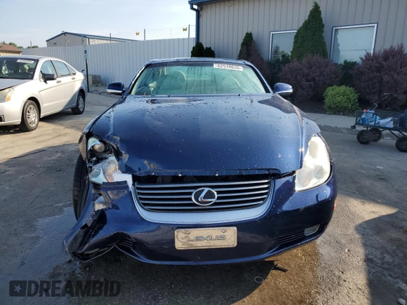 2002 Lexus SC 430 с VIN JTHFN48Y620021207, выставлен на аукционе Copart как лот 62510635 с пробегом 180 533 миль миль и На запчасти • Non repairable. История ставок и продаж доступна на DreamBid. Изображение 5.