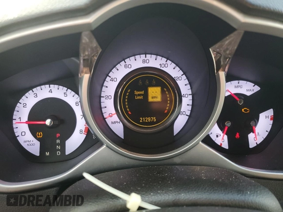 2010 Cadillac SRX Performance Collection with VIN 3GYFNBEY5AS612432, listed as a Copart auction lot 86556334 with 212,975 mi miles and Salvage Title. Bid and sale history available at DreamBid. Image 9.