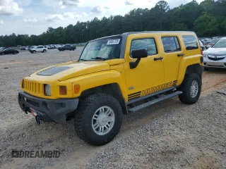 2007 Hummer H3 SUV z VIN 5GTDN13E778176029, wystawiony jako Copart lot #55097725 z przebiegiem 117 190 mil mil oraz Szkoda całkowita • Salvage title. Historia ofert i sprzedaży dostępna na DreamBid. Obrazek 1.