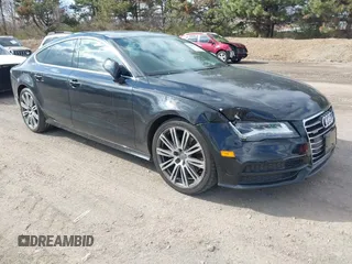 2012 Audi A7 Prestige with VIN WAU2GAFCXCN140900, listed as a IAAI auction lot 41899216 with 112,357 mi miles and . Bid and sale history available at DreamBid. Image 1.