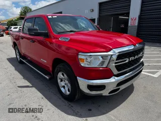 2023 Ram 1500 Big Horn with VIN 1C6RREFT0PN592564, listed as a Copart auction lot 64326965 with 17,113 mi miles and Clean title. Bid and sale history available at DreamBid. Image 1.