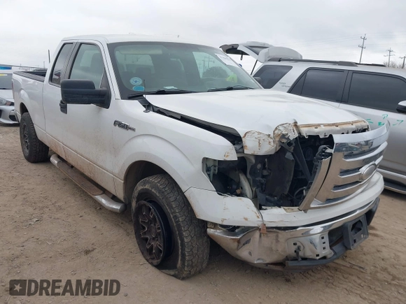 2009 Ford F-150 STX with VIN 1FTRX12819FA25009, listed as a IAAI auction lot 41468579 with 161,763 mi miles. Bid and sale history available at carsss.com. Image 1.
