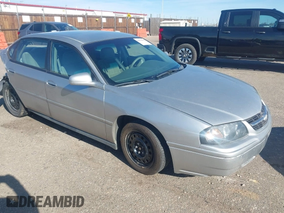 2005 Chevrolet Impala with VIN 2G1WF52E059163123, listed as a IAAI auction lot 41654818 with 109,840 mi miles and . Bid and sale history available at DreamBid. Image 1.