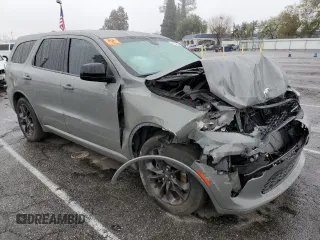 2021 Dodge Durango GT z VIN 1C4RDHDG4MC520126, wystawiony jako Copart lot #44934605 z przebiegiem 96 735 mil mil oraz Szkody całkowita. Historia ofert i sprzedaży dostępna na DreamBid. Obrazek 4.