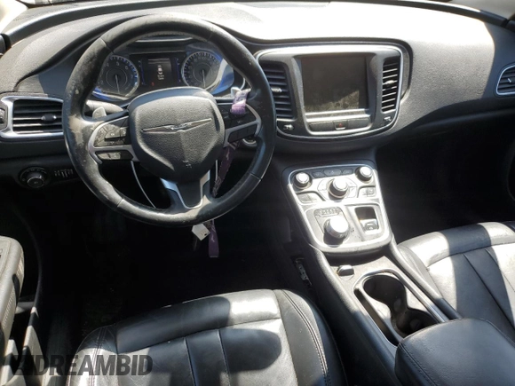 2015 Chrysler 200 Limited with VIN 1C3CCCAG7FN714323, listed as a Copart auction lot 52124485 with 138,728 mi miles and Clean Title. Bid and sale history available at carsss.com. Image 8.