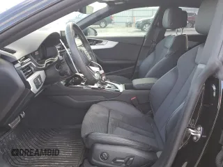 2023 Audi A5 Sportback S line Premium Plus with VIN WAUFACF56PA022873, listed as a Copart auction lot 80595863 with 14,361 mi miles. Bid and sale history available at carsss.com. Image 7.