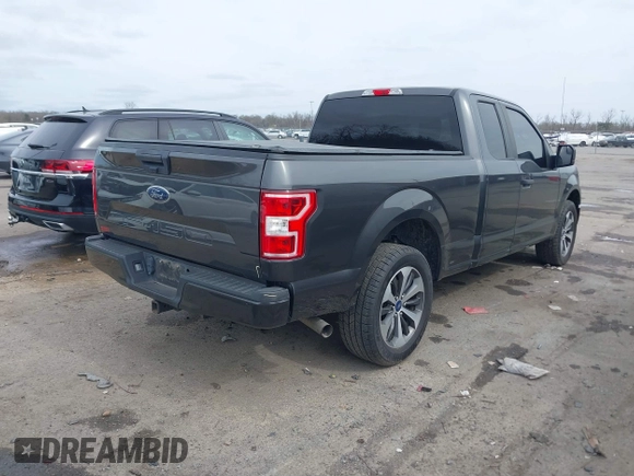 2020 Ford F-150 XL with VIN 1FTEX1C55LKE32560, listed as a IAAI auction lot 41509205 with 70,638 mi miles and . Bid and sale history available at DreamBid. Image 4.